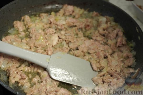 Рагу из фарша с фасолью, кукурузой и овощами